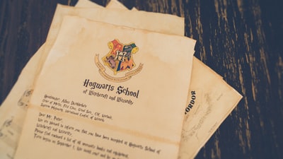 霍格沃茨魔法学校的信
